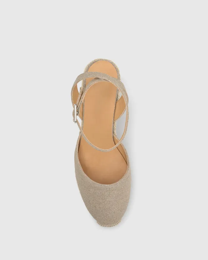 Castaer Cybil6268 Plata Women Wedges
