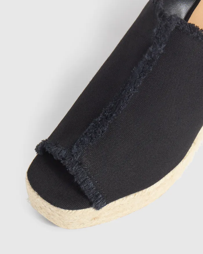 Castaer Fatima001 Negro Women Wedges