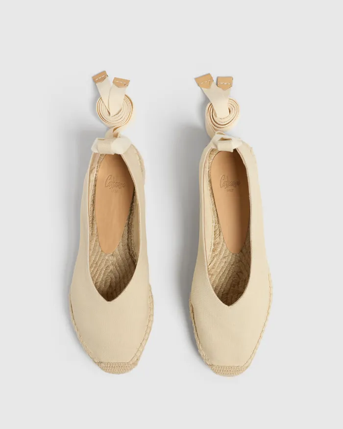 Castaer Gea2001 Ivory Women Flats