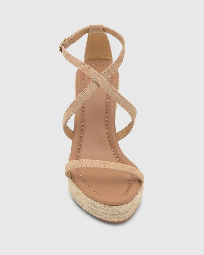 Castaer Joana007 Tostado Women Wedges