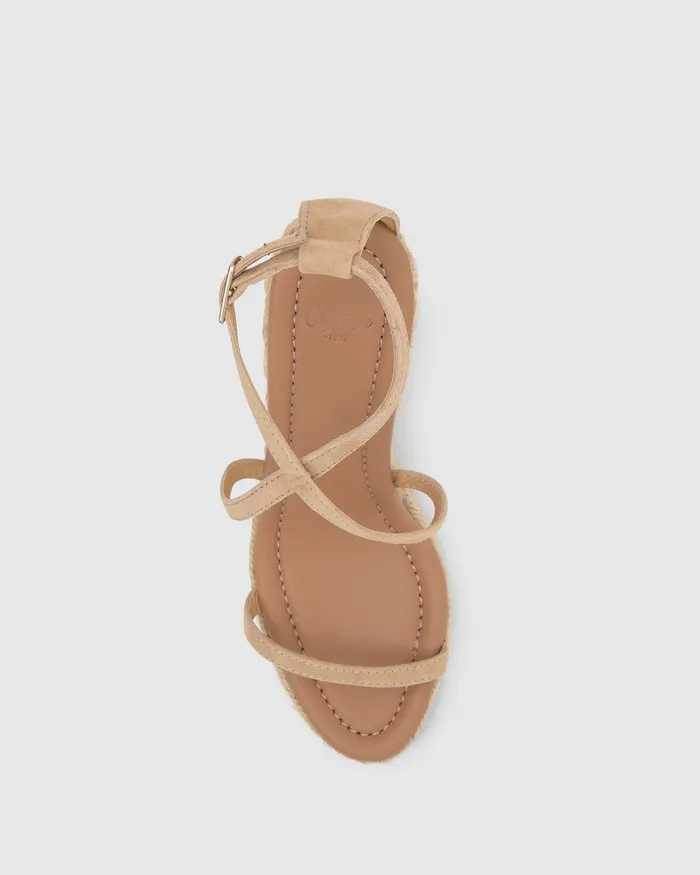 Castaer Joana007 Tostado Women Wedges