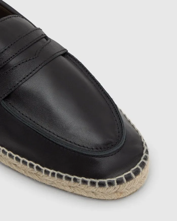 Castaer Nacho104 Negro Men Flat Shoes