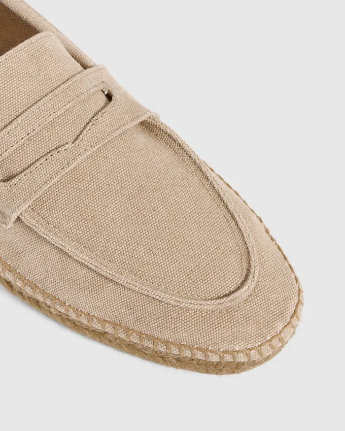 Castaer Nacho T002 Sand Men Flat Shoes
