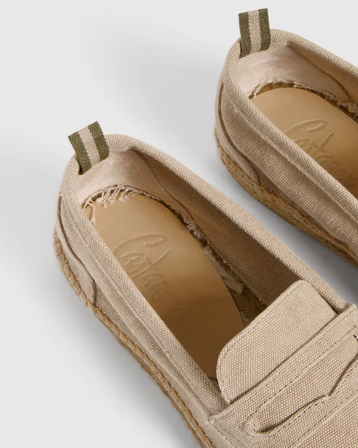 Castaer Nacho T002 Sand Men Flat Shoes