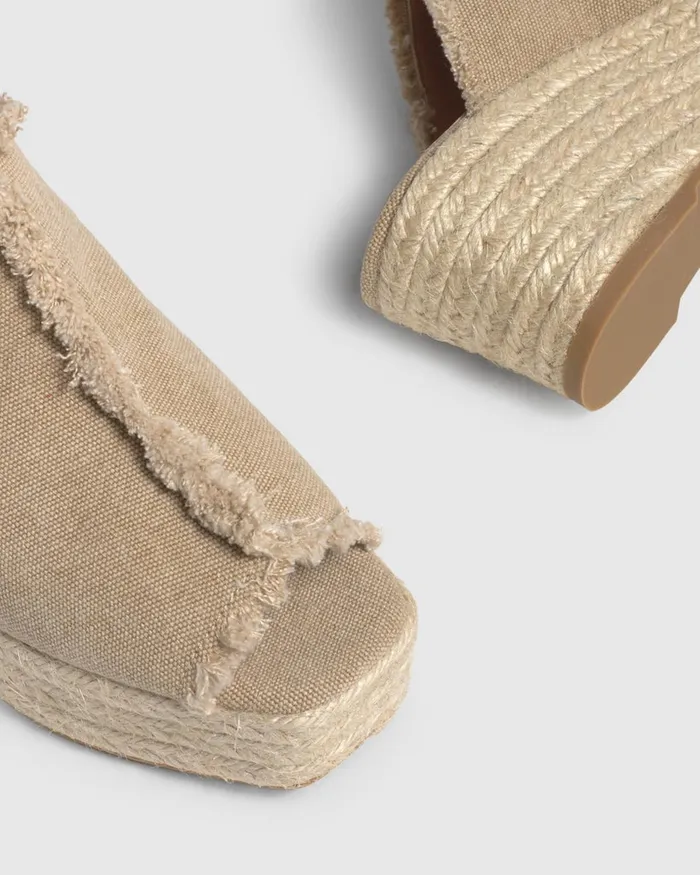 Castaer Queral002 Sand Women Wedges