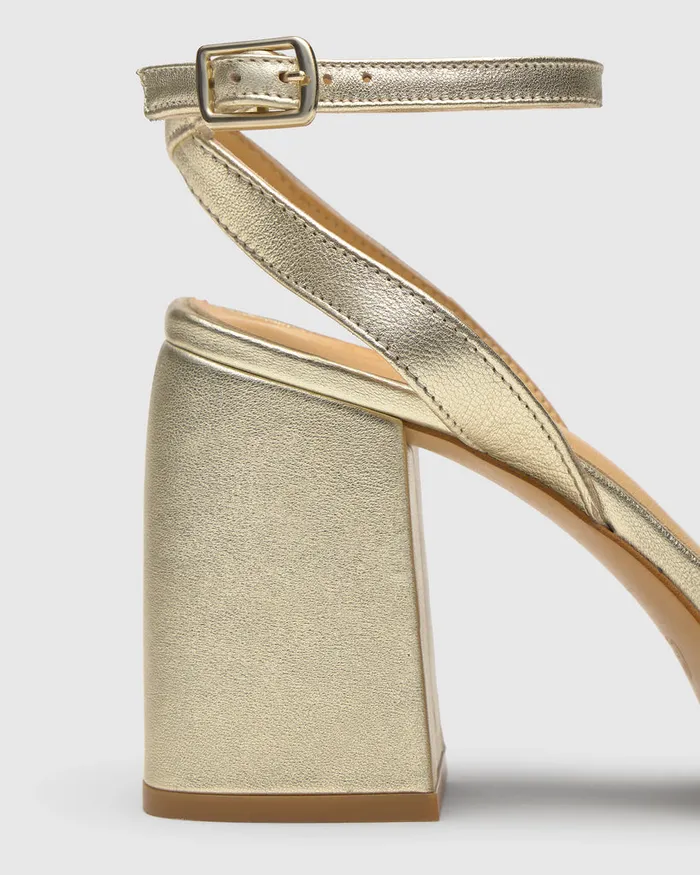 Castaer Vlaudette118 Oro Cava Women Heels