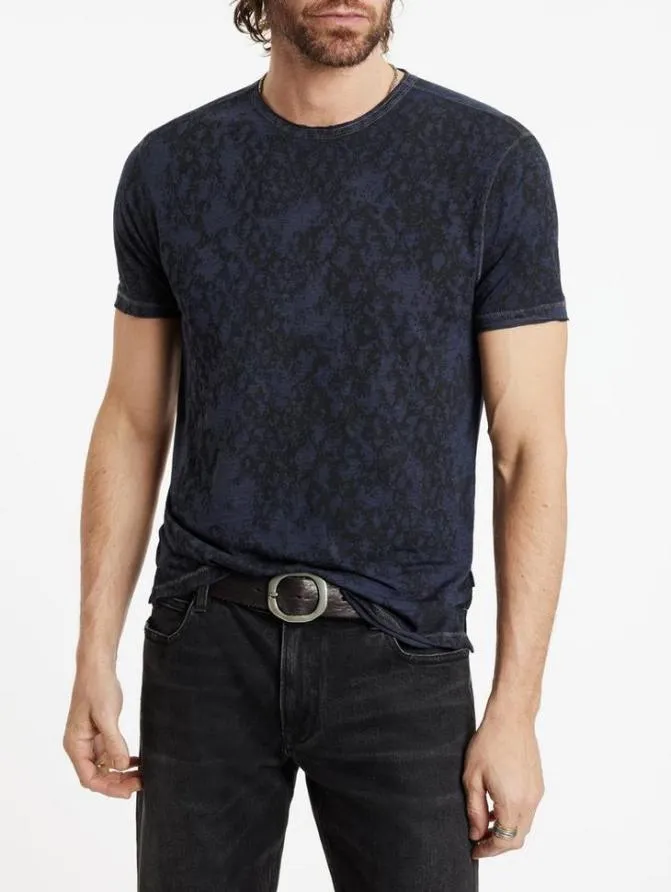 CASTILLO CREWNECK Navy Clothing John Varvatos TShirts