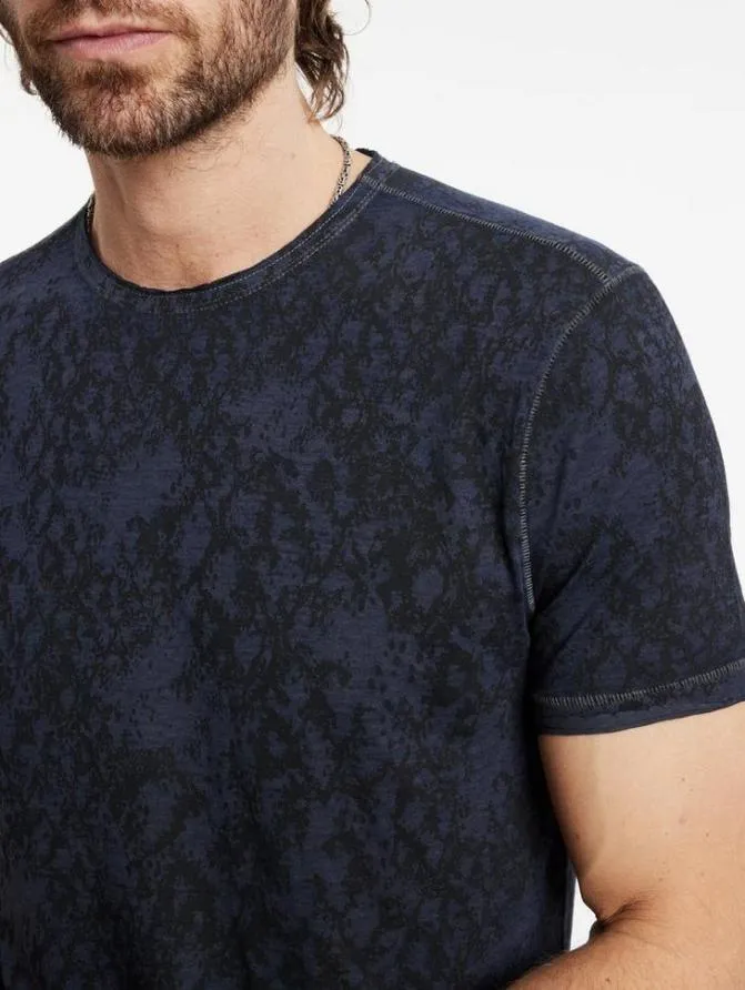 CASTILLO CREWNECK Navy Clothing John Varvatos TShirts