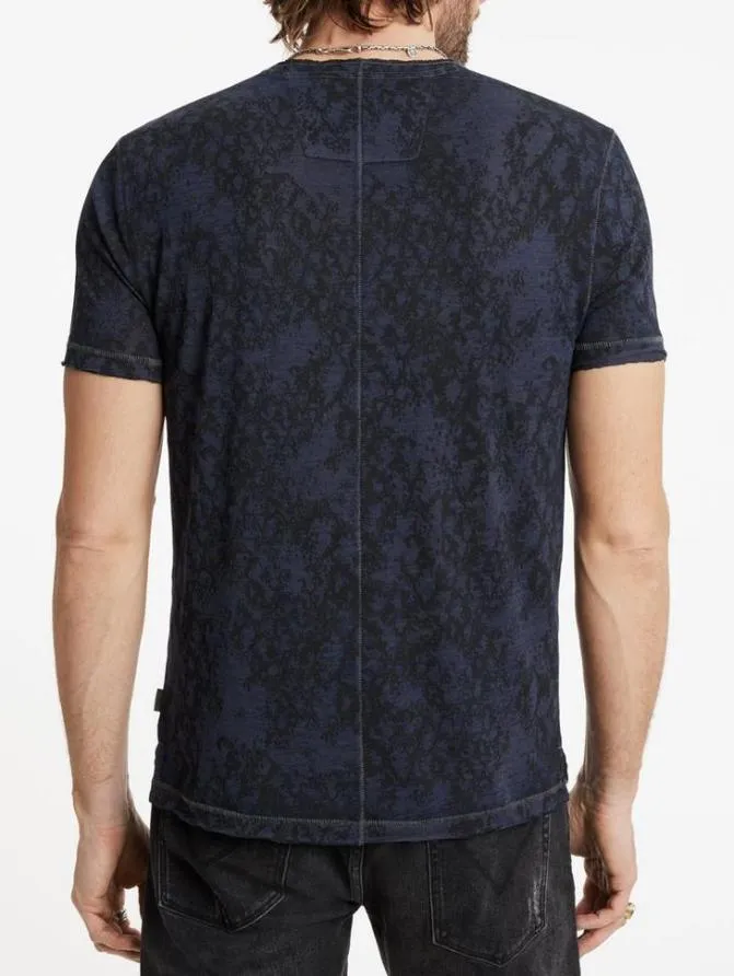 CASTILLO CREWNECK Navy Clothing John Varvatos TShirts