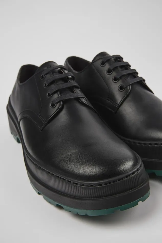 Casual Shoes Men Camper Brutus Trek MICHELIN Black Leather Shoes