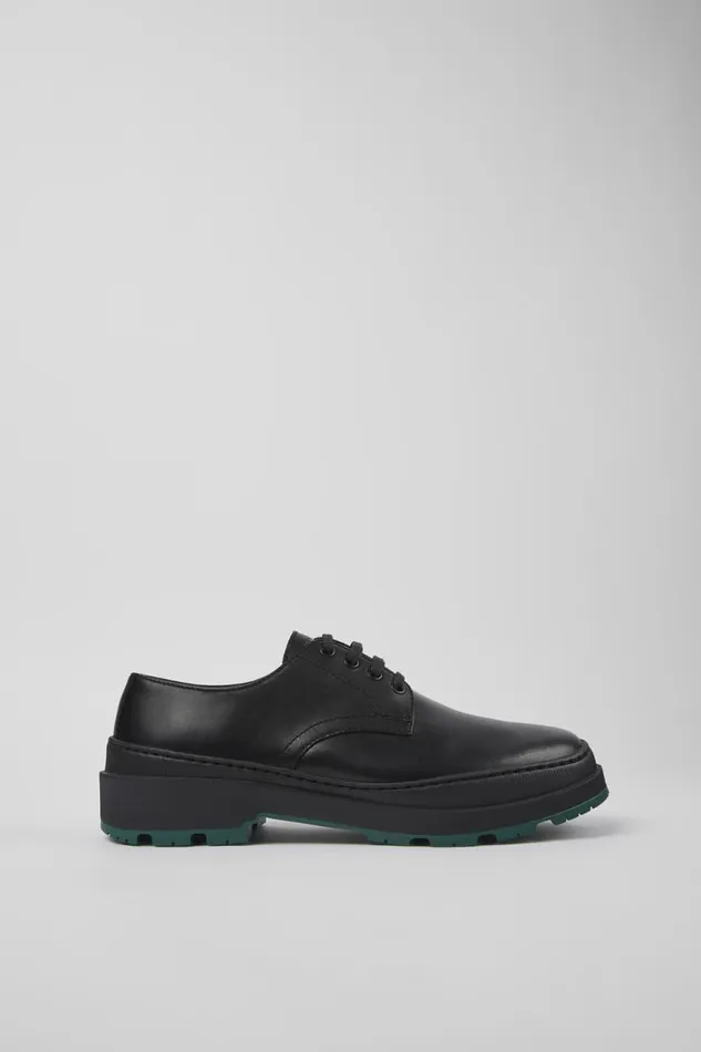 Casual Shoes Men Camper Brutus Trek MICHELIN Black Leather Shoes Casual Shoes Men Camper Brutus Trek MICHELIN Black Leather Shoes