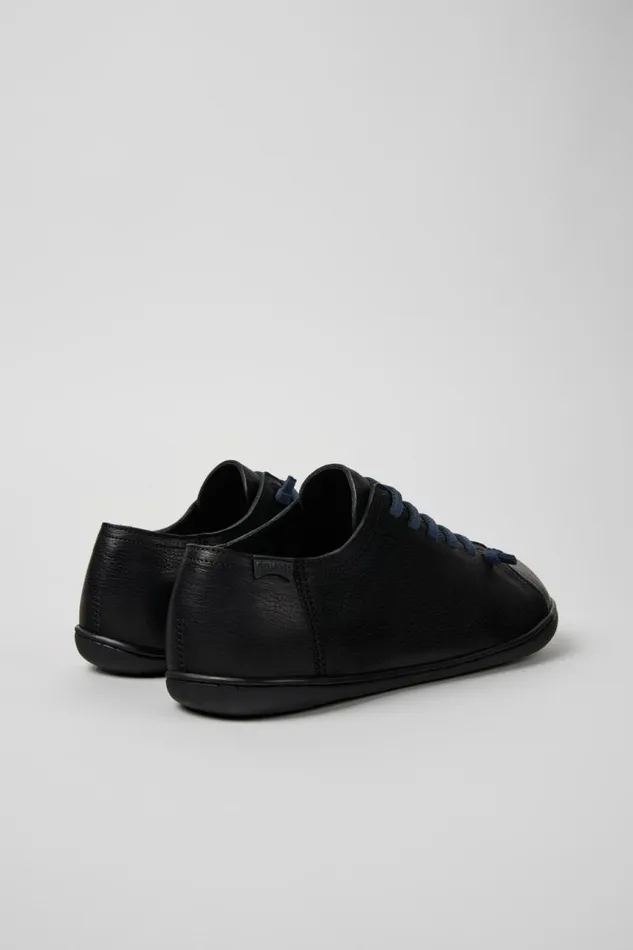 Casual Shoes Men Camper Peu Black Vegetable Tanned Leather Shoes