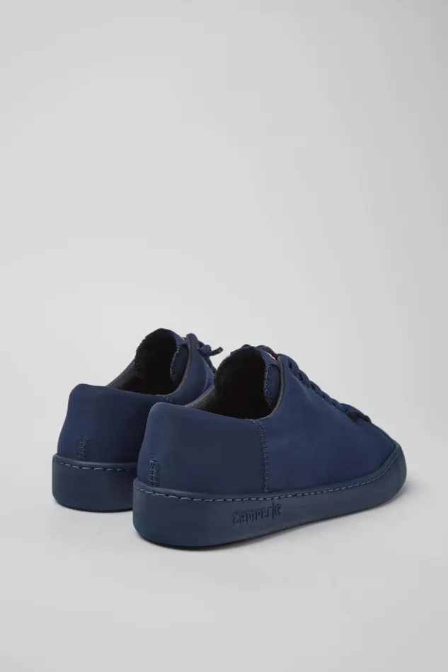 Casual Shoes Men Camper Peu Touring Blue Textile Sneaker Casual Shoes Men Camper Peu Touring Blue Textile Sneaker