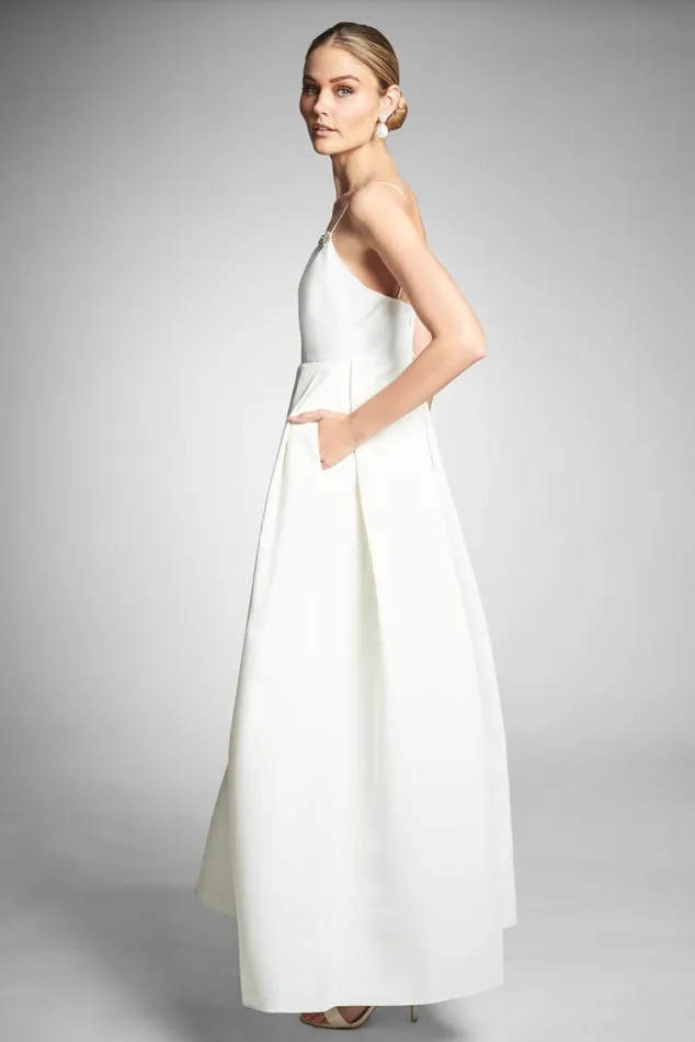 Ceremony Women Sachin and Babi Gwen Gown 8211 Ivory