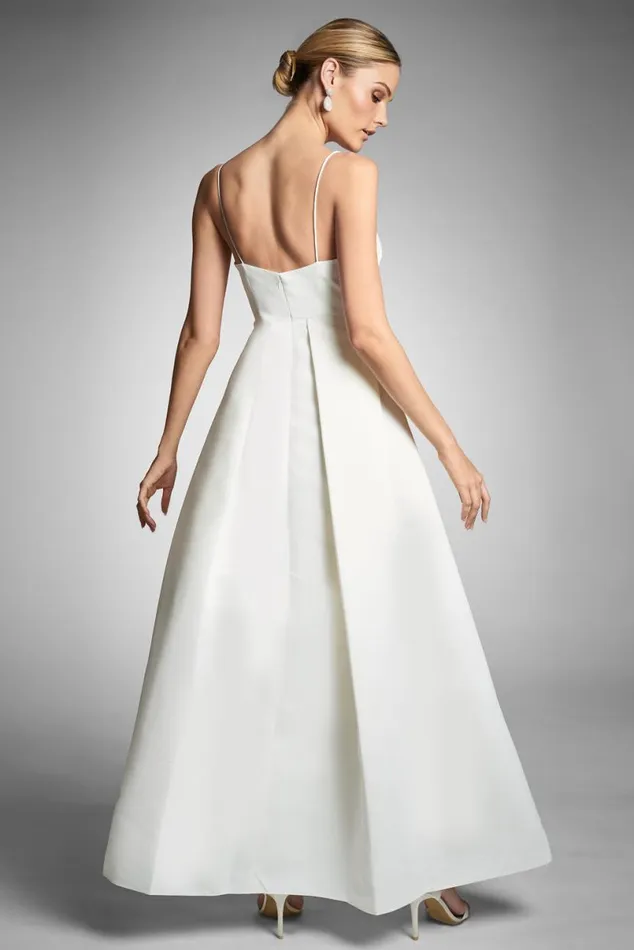 Ceremony Women Sachin and Babi Gwen Gown 8211 Ivory