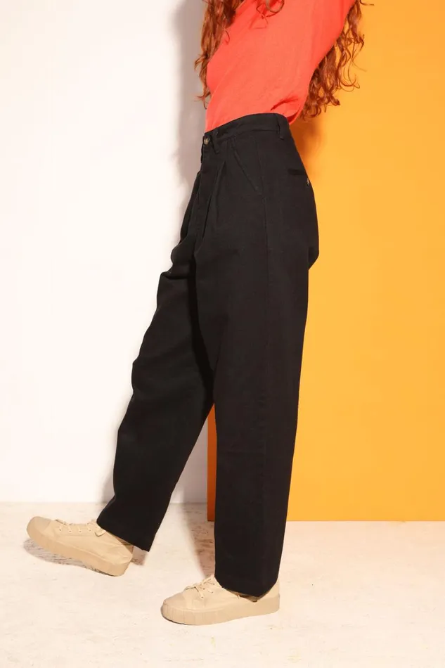 Classic Slacks Black Womens LF Markey Trousers