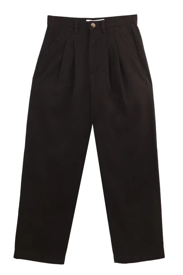 Classic Slacks Black Womens LF Markey Trousers