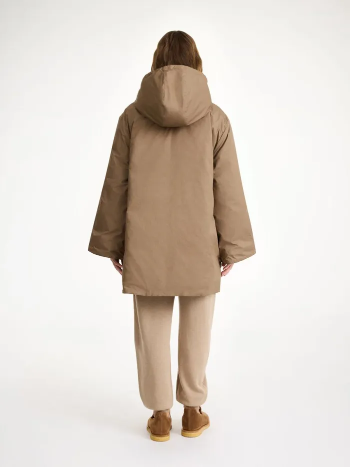 Coats and Jackets Women By Malene Birger Sallimo Padded Coat Shitake