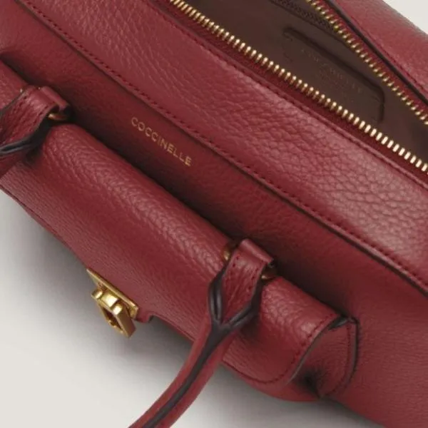Coccinelle Beat Soft Medium Brandy Women Coccinelle Top Handle Bag