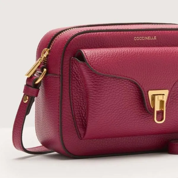 Coccinelle Beat Soft Small Sangria Women Coccinelle Crossbody Bags Coccinelle Beat Soft Small Sangria Women Coccinelle Crossbody Bags