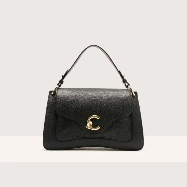 Coccinelle Cme Medium Noir Women Coccinelle Top Handle Bag