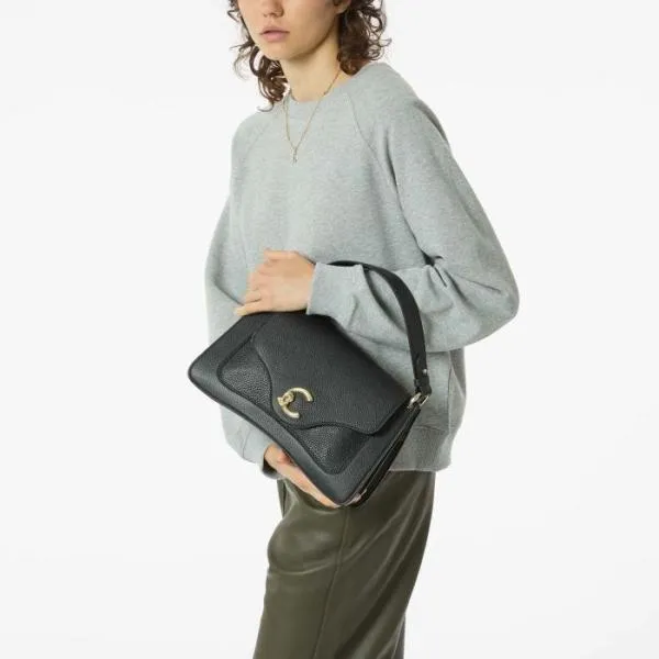 Coccinelle Cme Medium Noir Women Coccinelle Top Handle Bag Coccinelle Cme Medium Noir Women Coccinelle Top Handle Bag