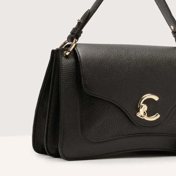 Coccinelle Cme Medium Noir Women Coccinelle Top Handle Bag Coccinelle Cme Medium Noir Women Coccinelle Top Handle Bag