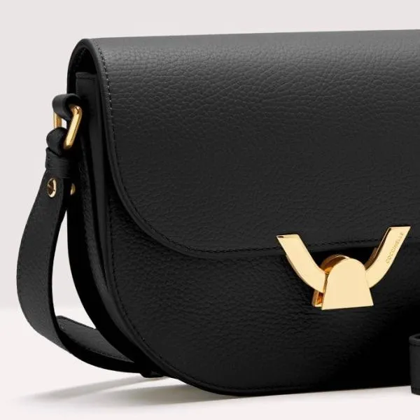 Coccinelle Dew Small Noir Women Coccinelle Crossbody Bags