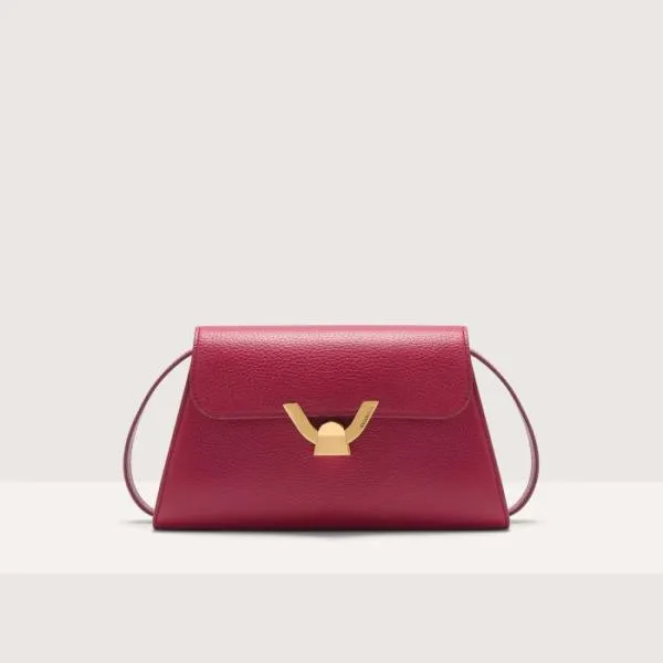 Coccinelle Dew Small Sangria Women Coccinelle Shoulder Bags