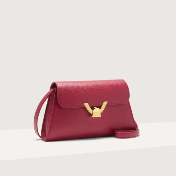 Coccinelle Dew Small Sangria Women Coccinelle Shoulder Bags