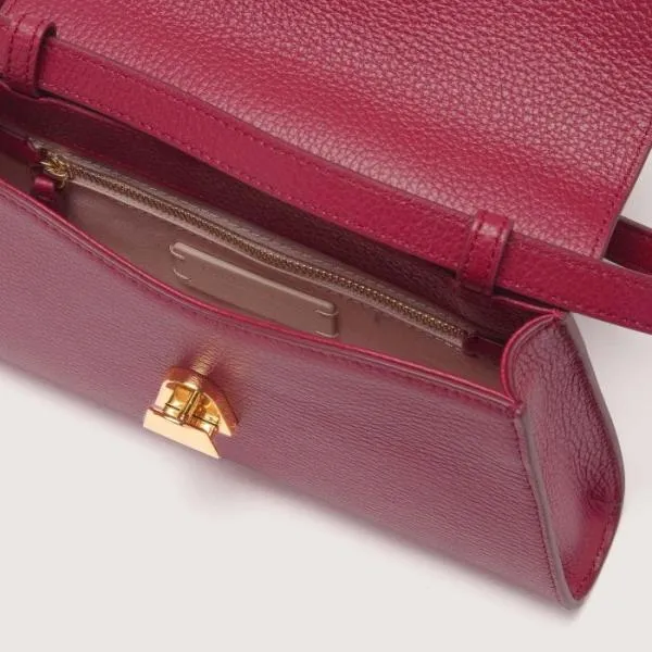 Coccinelle Dew Small Sangria Women Coccinelle Shoulder Bags