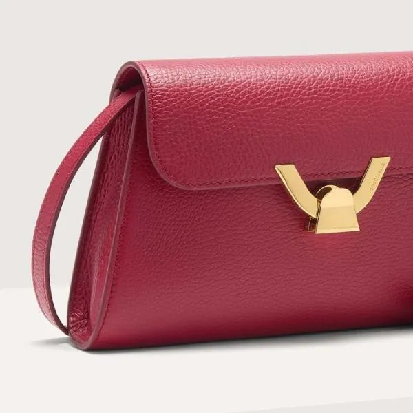 Coccinelle Dew Small Sangria Women Coccinelle Shoulder Bags