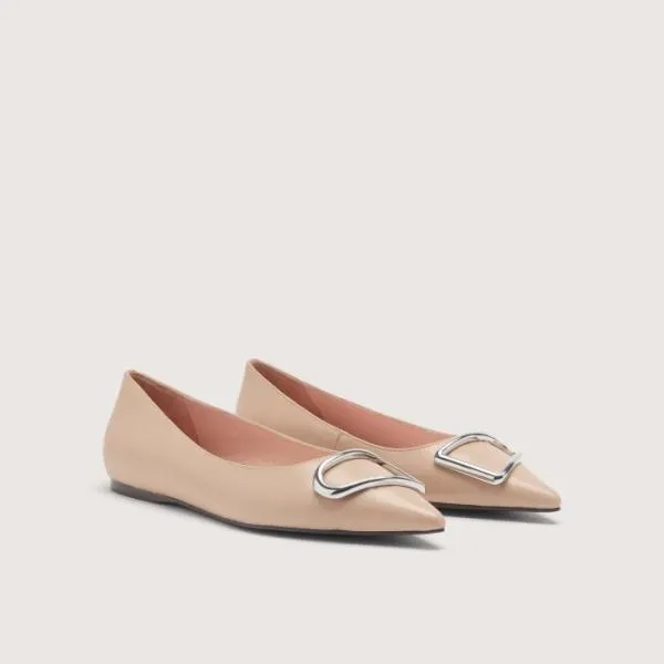 Coccinelle Himma Smooth Rosette Women Coccinelle Ballet Flats