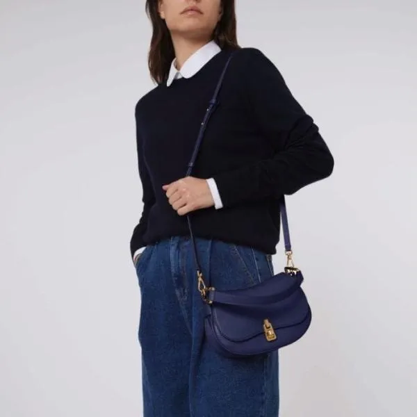 Coccinelle Magie Soft Mini Royal Blue Women Coccinelle Top Handle Bag Coccinelle Magie Soft Mini Royal Blue Women Coccinelle Top Handle Bag