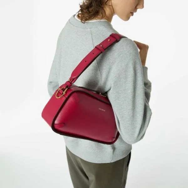 Coccinelle Maleta Calf Cocker Medium Noir Women Coccinelle Shoulder Bags Coccinelle Maleta Calf Cocker Medium Noir Women Coccinelle Shoulder Bags