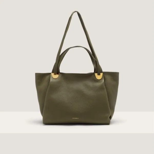 Coccinelle Oliver Medium Laurel Green Women Coccinelle Tote Bags