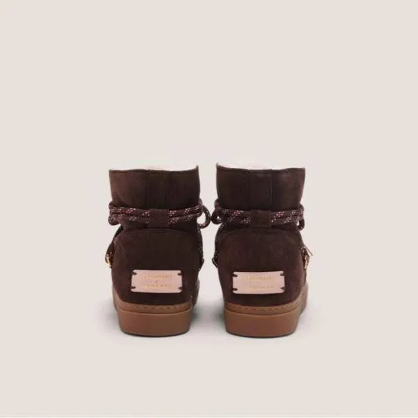Coccinelle X Inuikii Jacquard Lace Fondbrnatural Women Coccinelle Boots And Ankle Boots