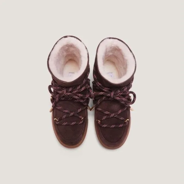 Coccinelle X Inuikii Jacquard Lace Fondbrnatural Women Coccinelle Boots And Ankle Boots