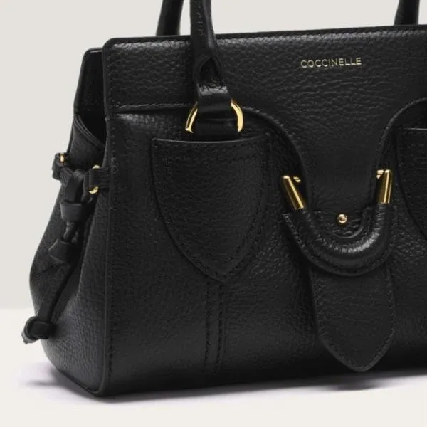 Coccinelle York Small Noir Women Coccinelle Top Handle Bag