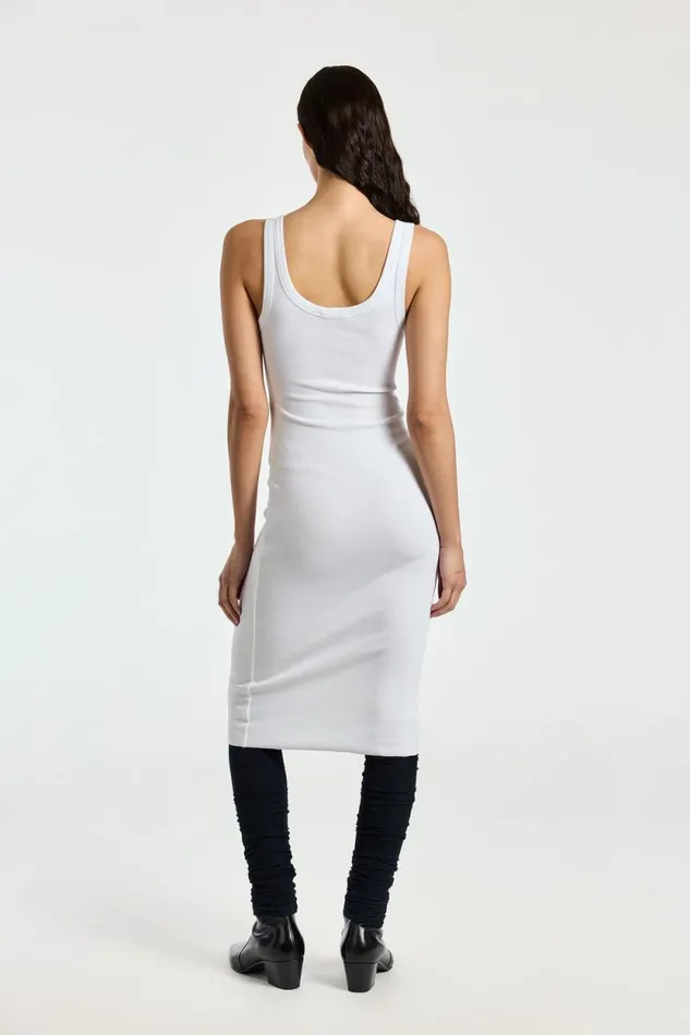 COTTON CITIZEN DRESSES Verona Midi Dress White 8211 Women