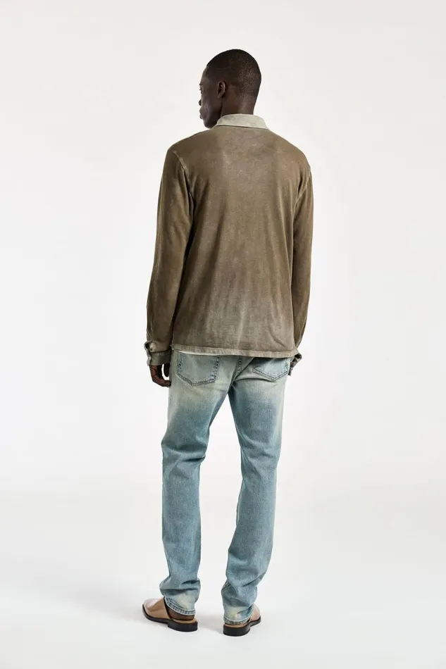 COTTON CITIZEN SHIRTS Presley Buttondown Vintage Taupe 8211 Men