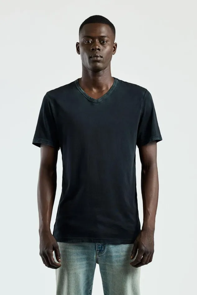 COTTON CITIZEN TEES Classic VNeck Tee Vintage Black 8211 Men