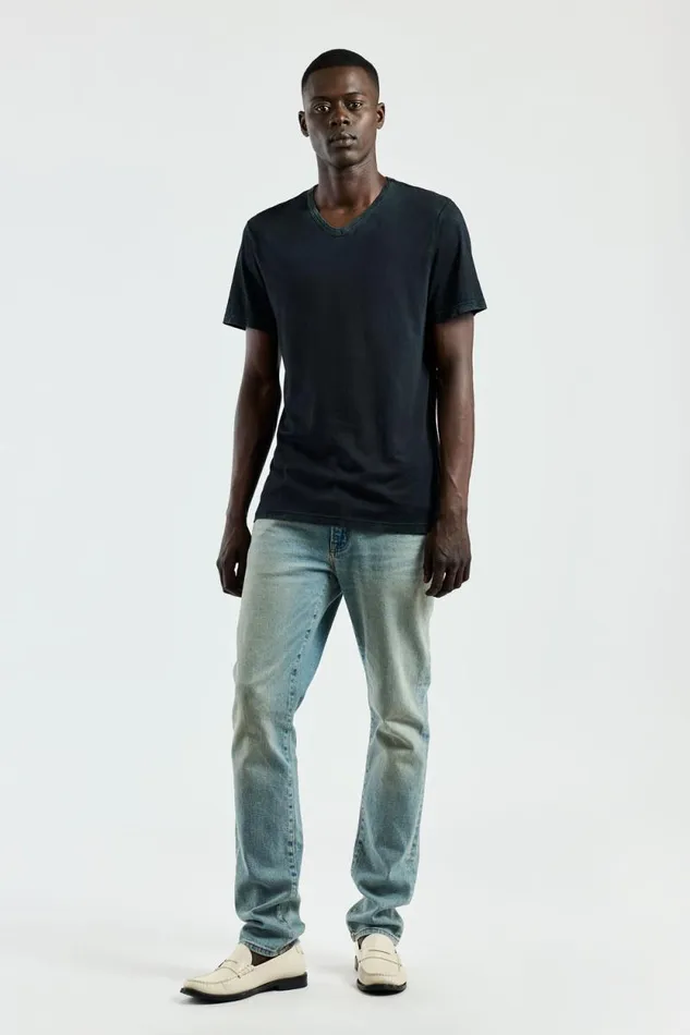 COTTON CITIZEN TEES Classic VNeck Tee Vintage Black 8211 Men