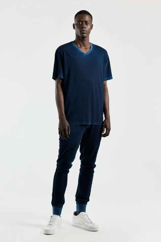 COTTON CITIZEN TEES Classic VNeck Tee Vintage Navy 8211 Men