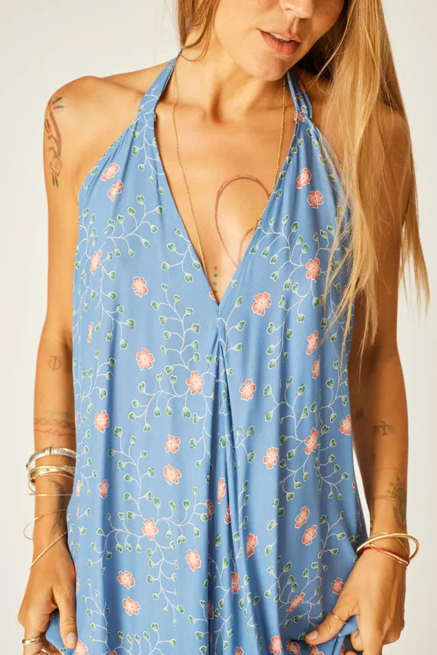 Coverups Shop Natalie Martin LOLA DRESS Pinwheel Denim