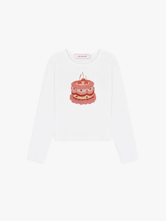 Dana Long Sleeve Tee Cake Women Tops Lisa Says Gah
