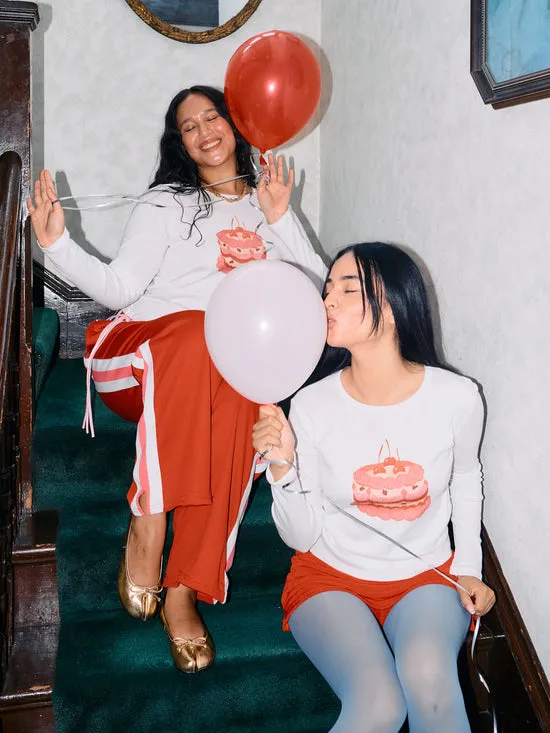 Dana Long Sleeve Tee Cake Women Tops Lisa Says Gah