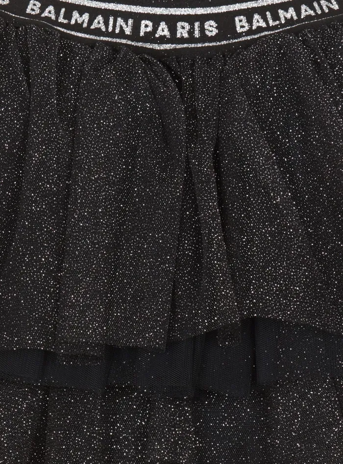 Dance Leggings Black Kids Balmain