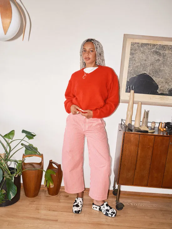 Daphne Trouser Red Stripe Bottoms Lisa Says Gah Women