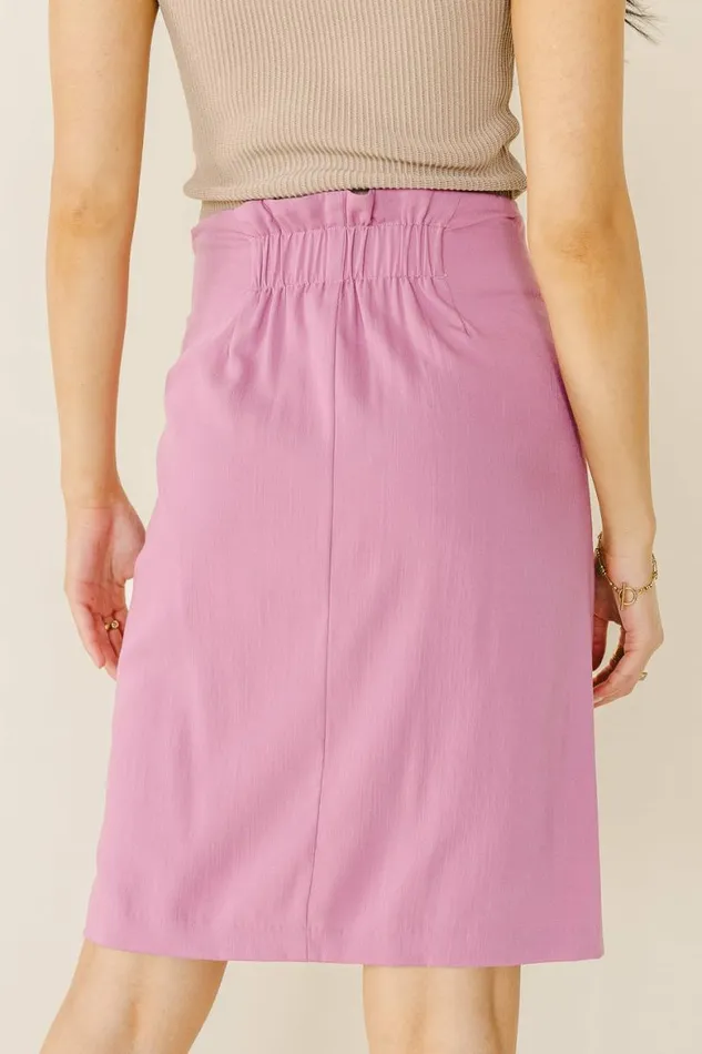 Darcy Wrap Skirt 8211 FINAL SALE Pink Women Bohme Skirts